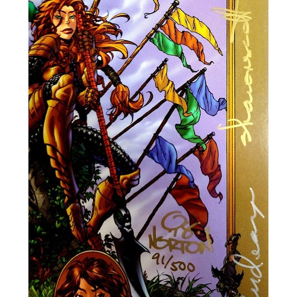 More Than Mortal Truths & Legends #1 SIGNED LIMITED /500 Storybook Variant COA - Picture 5 of 9
